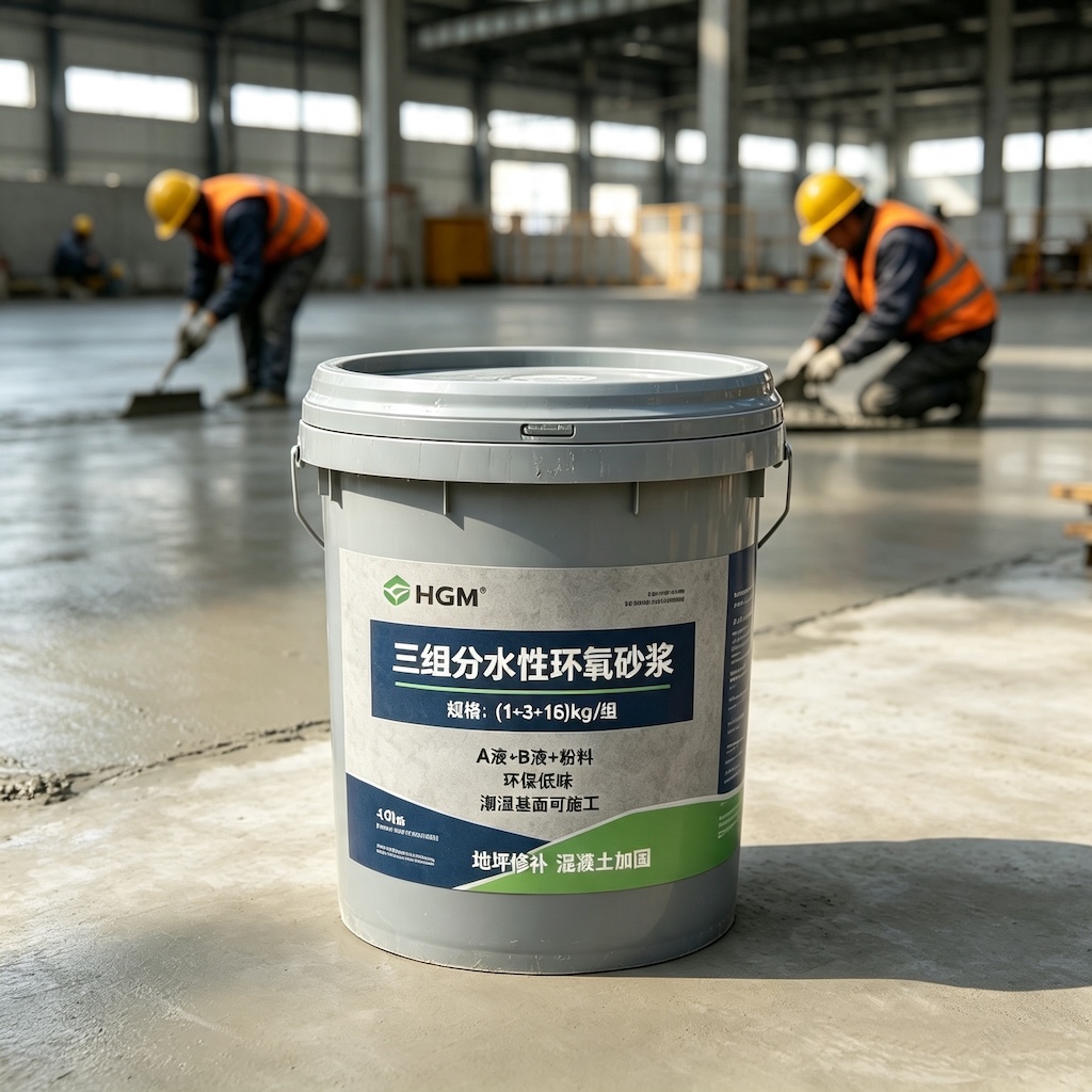 宁南三组份水性环氧砂浆